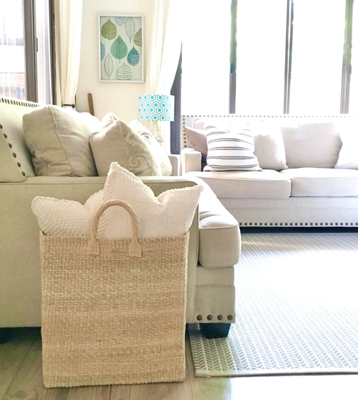 Serene Large Rectangle Basket Hamper
