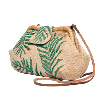 Palm Leaves Signature Basic Clutch