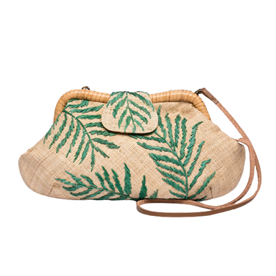 Palm Leaves Signature Basic Clutch