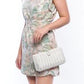 Myra Wicker Clutch White
