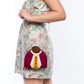 Gatsby Raspberry Evening Clutch