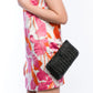 Myra Wicker Clutch Black