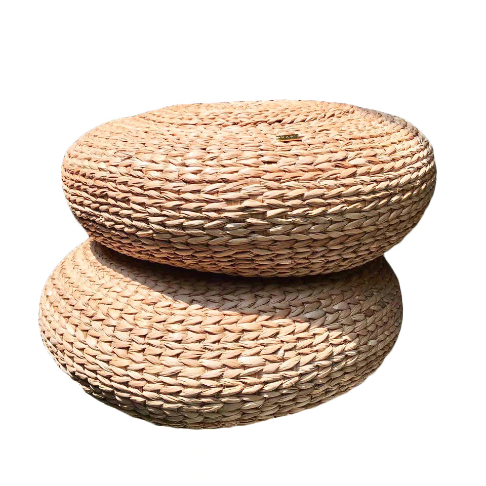 Carol Round Seagrass Pillow