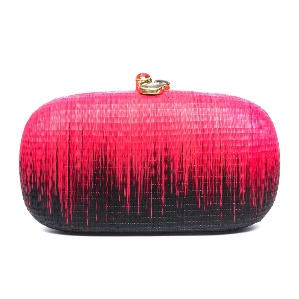 Horizon Oval Clutch (Vegan)