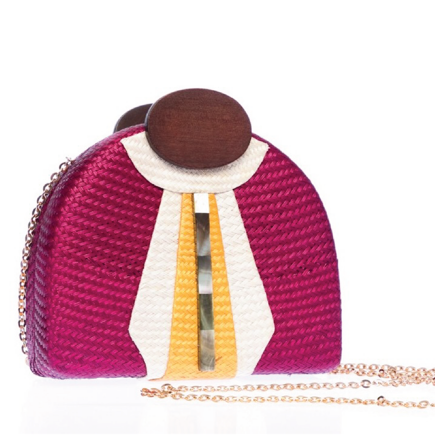 Gatsby Raspberry Evening Clutch